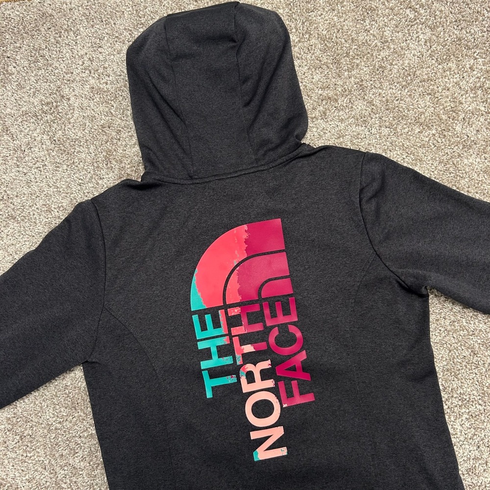 The North‎ Face Hoodie Sweatshirt Women Size Medium Gray Outdoor Gorpcore